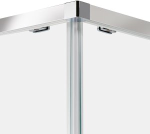 Beliani Kabina prysznicowa TELA 80 x 80 x 185 cm Srebrny 4