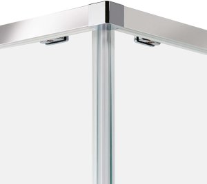 Beliani Kabina prysznicowa TELA 90 x 90 x 185 cm Srebrny 4