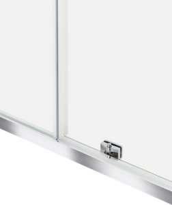 Beliani Kabina prysznicowa YORO 80 x 100 x 185 cm Srebrny 8