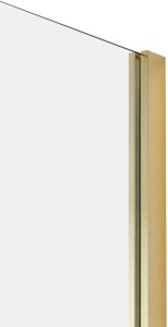Beliani Kabina prysznicowa YORO 80 x 100 x 185 cm Złoty 6
