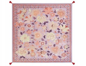 Beliani Koc piknikowy TUFKI 200 x 200 cm Purpurowy 5