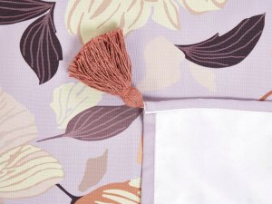 Beliani Koc piknikowy TUFKI 200 x 200 cm Purpurowy 7