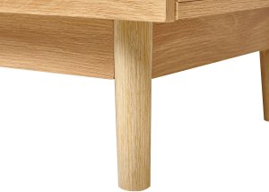 Beliani Komoda 6 szuflad jasne drewno NIVO 8