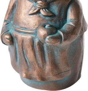 Beliani Figurka ogrodowa LOLA Jeż Brązowy 7
