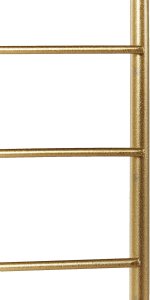 Beliani 3-panelowy parawan pokojowy NOALE złoty 135 cm 170 cm 6