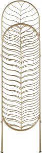 Beliani 3-panelowy parawan pokojowy PESCIA Złoty 120 cm 160 cm 5