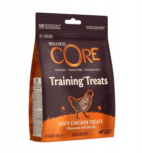 Crave Core Training Treats, przysmak, dla psów dorosłych, kurczak i jagody, 170g 2