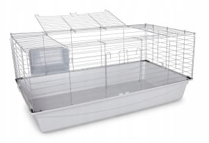 Ender KLATKA dla KRÓLIKA, ŚWINKI MORSKIEJ, GRYZONI Wysoka Solidna XL 100x55x44 cm 3