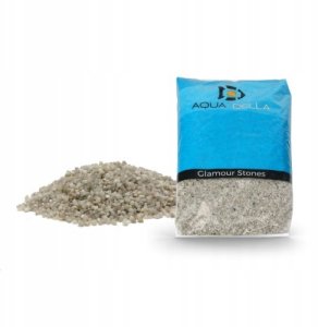 AQUA DELLA Gravel Quartz Grey, żwirek, do akwarium, szary, 2-3 mm, 10 kg 3