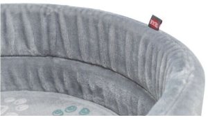 Trixie Jimmy Soft, legowisko, dla psa/kota, miękki plusz, owalne, jasnoszare, 65 x 55 cm 3