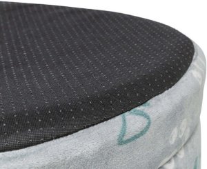 Trixie Jimmy Soft, legowisko, dla psa/kota, miękki plusz, owalne, jasnoszare, 95 x 85 cm 5
