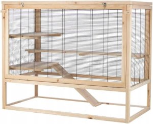 Trixie Klatka, dla myszy/chomików, drewno, 100 x 80 x 50 cm 3