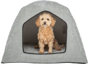 Trixie Jonna Vital, legowisko zamknięte, dla psa/kota, jasnoszare, 70 x 70 x 100 cm 4