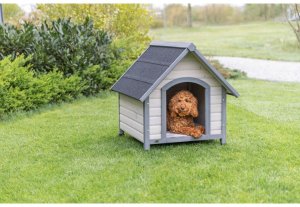 Trixie Natura, buda, dla psa, szara, S–M: 71 × 77 × 76 cm 3
