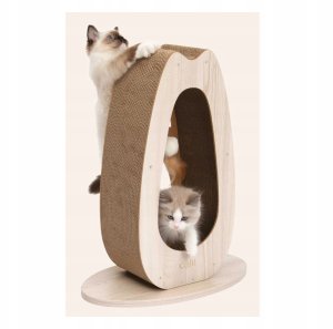 Catit Pixi Scratcher Tall, drapak, dla kota, kartonowy, 45 × 23,5 × 56 cm, wysoki 3