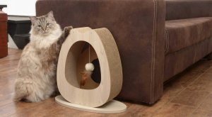 Catit Pixi Scratcher Wide, drapak, dla kota, kartonowy, 45 × 23,5 × 44 cm, szeroki 6