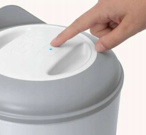 Catit Pixi, pojemnik próżniowy na pokarm, dla kota, 9,6l / 5,5 kg, 26 x 24.5 x 30.7 cm z łopatką 7