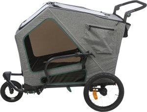 Trixie Przyczepka rowerowa, L: 80 × 103 × 98/147 cm, z zawieszeniem, max 45 kg 3