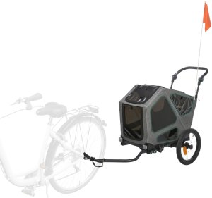 Trixie Przyczepka rowerowa, L: 80 × 103 × 98/147 cm, z zawieszeniem, max 45 kg 6