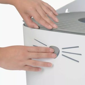 Catit Pixi Box, Kuweta dla kota, szara, 48x41x52 cm 5