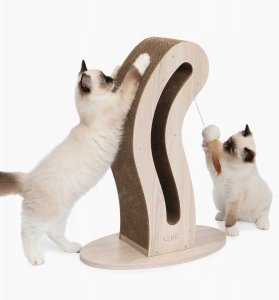 Catit Pixi Scratcher Cat Tail, drapak, dla kota, kartonowy, 45 × 23,5 × 58,5 cm, w kształcie kociego ogona 2