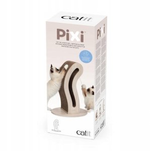 Catit Pixi Scratcher Cat Tail, drapak, dla kota, kartonowy, 45 × 23,5 × 58,5 cm, w kształcie kociego ogona 5