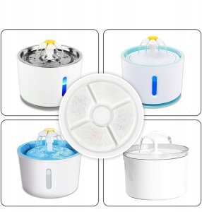 Catit Triple Action, filtr do fontann Catit - 43742, 43725, 43747, 50023, 50053,55600, 6szt/OPAK 10