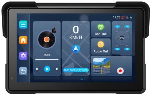 Medialove Ekran motocyklowy M7 7 Carplay Android Auto GPS kamery Android 14 4