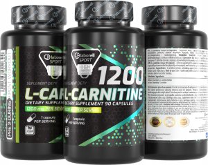 Laborell Laborell L-carnitine 1200 mg 60 kapsułek one size 2