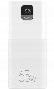Powerbank Usams USAMS Powerbank PB68 30000mAh 65WQC3.0+PD Fast Charge + kabel USB-C/USB-C 100W biały/white ATXLOGTCTG02 (US-CD185) 2