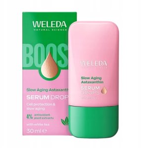 Diego Dalla Palma WELEDA_Serum Drops Slow Aging Astaxanthin przeciwstarzeniowe serum do twarzy 30ml 2