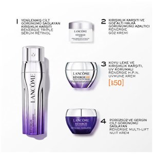 Lancome LANCOME SET (RENERGIE H.C.F. SERUM  50ML + CREAM SPF 50 15ML +EYE CREAM 5ML + NIGHT CREAM 15ML) 2