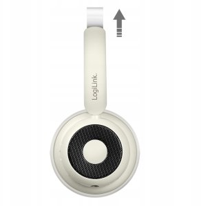 Słuchawki LogiLink Słuchawki z mikrofonem, BT6.0, ANC, brązowe 3