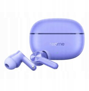 Słuchawki Realme Słuchawki bezprzewodowe Realme T200 Lite fioletowe 4