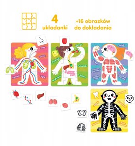 Czuczu CzuCzu puzzle Moje ciało 94706 4