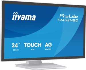 Monitor iiyama IIYAMA 60.5cm (23,8") T2452MSC-W2AG 16:9 Touch HDMI+DP+USB 2