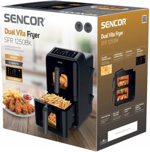 Frytkownica beztłuszczowa Sencor SFR 1250BK Frytownica beztuszczowa 13