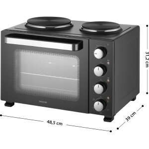 Mini piekarnik Sencor SEO 2800BK 3