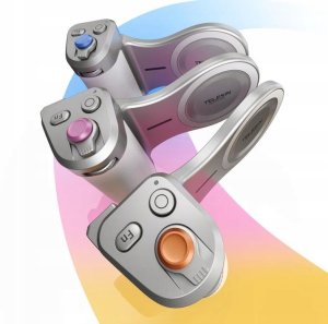 Telesin Uchwyt Grip Magnes Magsafe Pilot Bluetooth + Aku 3200mah Do Telefonu Iphone / P5-mp-003wh 2