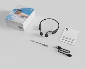 Słuchawki Jabees Słuchawki Kostne Sportowe Do Pływania Jabees 7seven Ip68 32gb Bluetooth 6.0 / 7seven 7