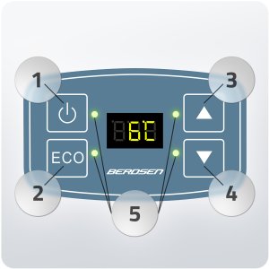 Lodówka turystyczna Berdsen Lodówka turystyczna Icemax 29 litry tryb ECO* - niebieska 10