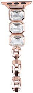 GlacierX Zirconia Chain Bracelet Rose Gold do Apple Watch 38/40/41mm kolor Różowe Złoto 4