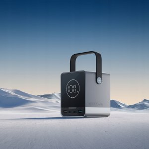 Powerbank Cuktech Powerbank Cuktech 300W 40000mAh z ładowaniem bezprzewodowym 2x USB-C + 2x USB-A - czarny 11