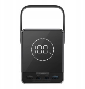 Powerbank Cuktech Powerbank Cuktech 300W 40000mAh z ładowaniem bezprzewodowym 2x USB-C + 2x USB-A - czarny 3