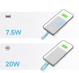 Powerbank Cuktech Powerbank Cuktech CP132ML 10000 mAh magnetyczny - biały 6