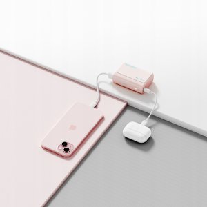 Powerbank Cuktech Powerbank Cuktech CP13 30W 10000mAh USB-C + USB-A - różowy 3