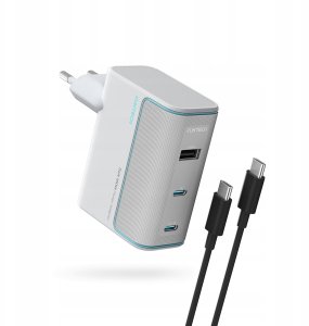 Ładowarka Cuktech Ładowarka sieciowa Cuktech AD1003EU 100W GaN 2x USB-C + USB-A z kablem - biała 4