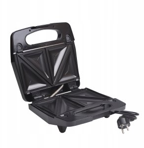 Opiekacz Kamille Opiekacz Kamille 6724 czarny 800W 3w1 3