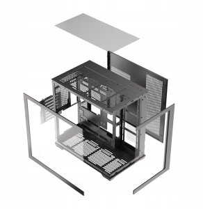Obudowa Darkflash Obudowa komputerowa DarkFlash C280 (czarna) 9