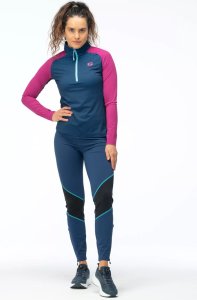 IQ Damskie legginsy Iq intelligence quality ITRAINO WMNS blue depths/festival fuchsia rozmiar L 9